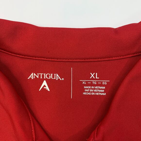 Arizona Diamondbacks Golden Glovers Polo Shirt Mens XL Extra Large Red Antigua - Picture 5 of 11